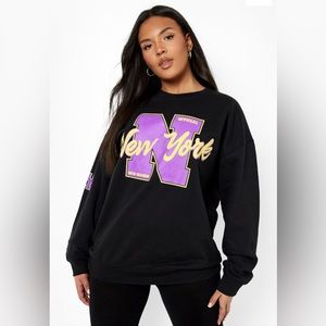New York Oversized Sweatshirt